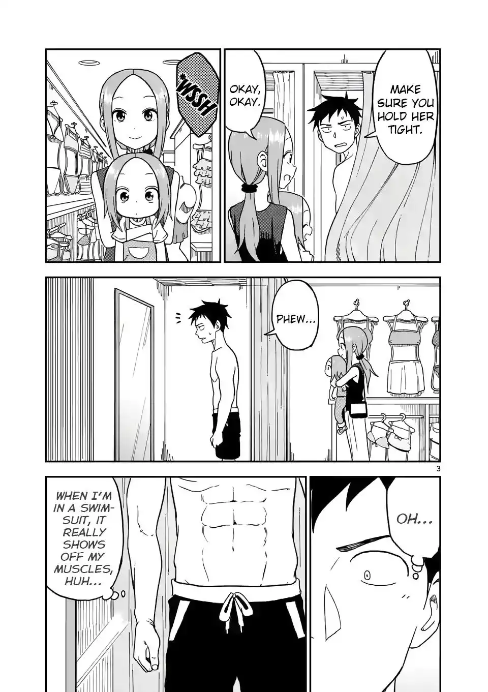 Karakai Jouzu no (Moto) Takagi-san Chapter 96 3